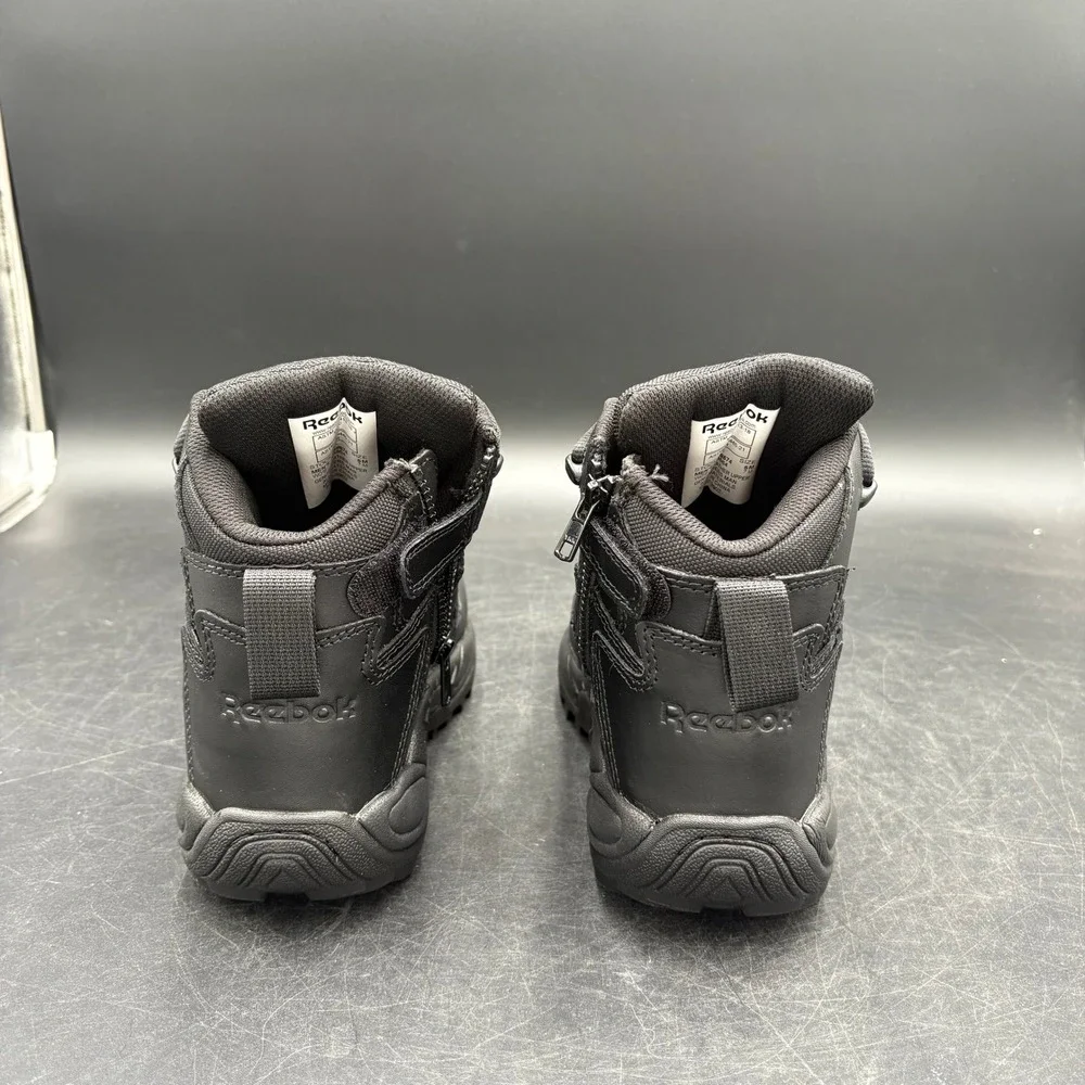 Reebok Work Rapid Response Black Composite Toe Tactical Boots Men 5 Women 7
